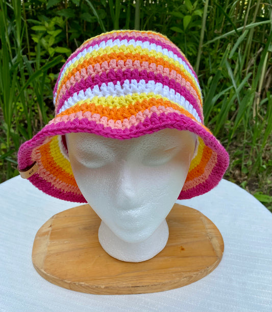 Adult Crochet Bucket Hat
