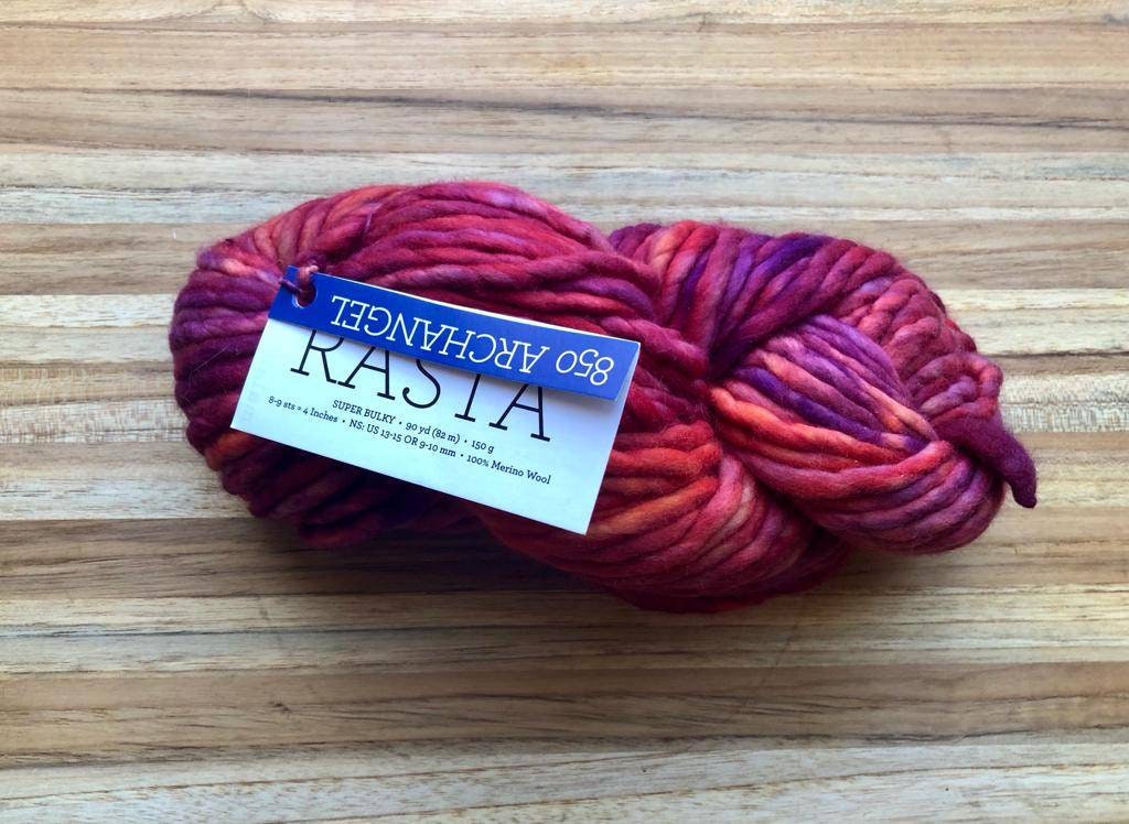 Malabrigo Rasta ARCHANGEL 100% Merino Wool | Hand Dyed | Single ply | Slightly felted | 150 gram skeins