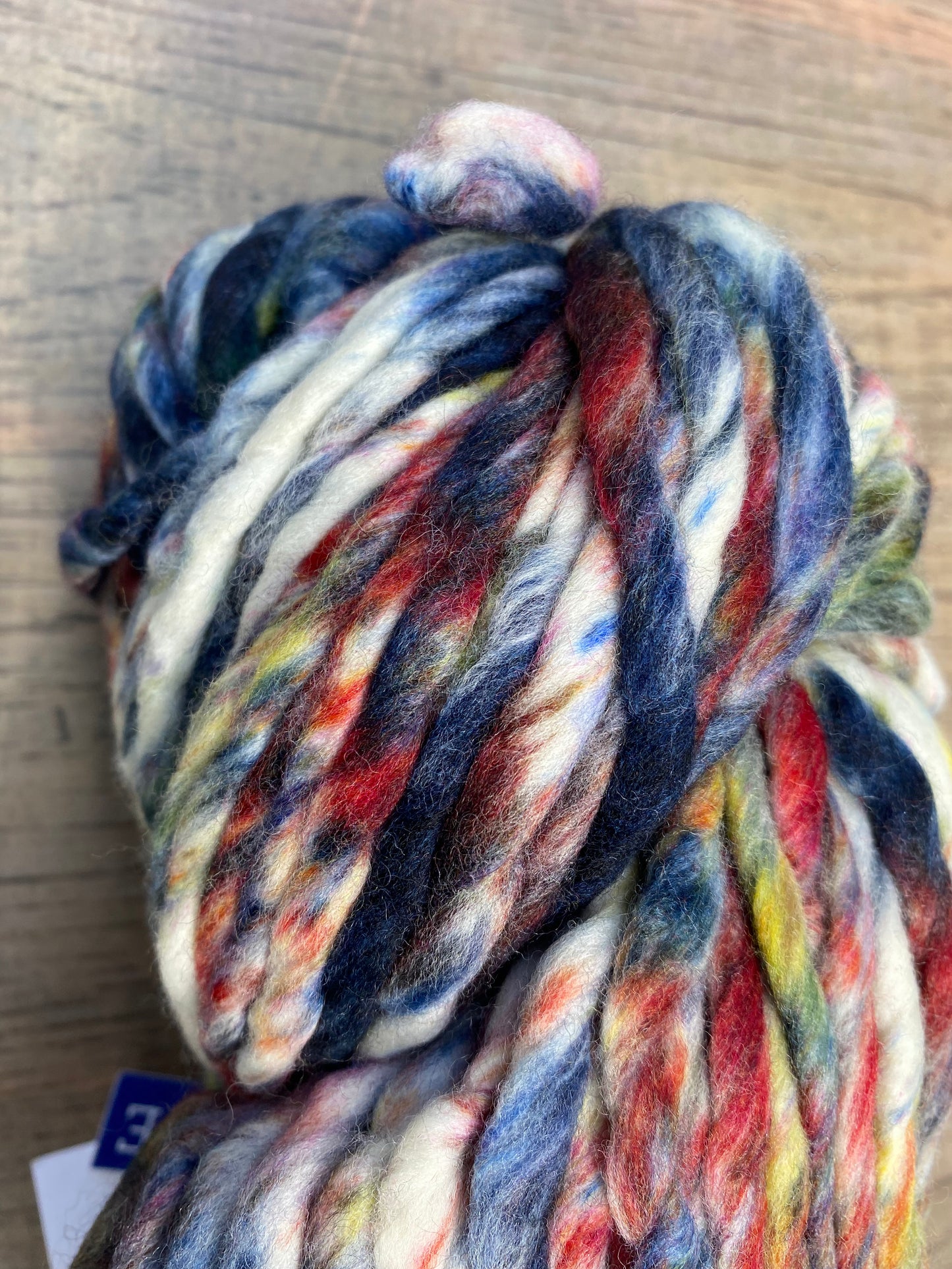 Malabrigo Rasta *Eclectica* CANDY CANE 100% Merino Wool | Hand Dyed | Single ply | Slightly felted | 150 gram skeins