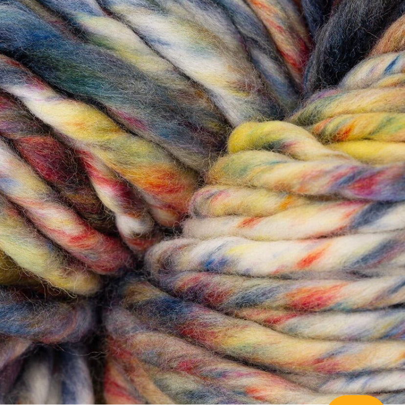 Malabrigo Rasta *Eclectica* CANDY CANE 100% Merino Wool | Hand Dyed | Single ply | Slightly felted | 150 gram skeins
