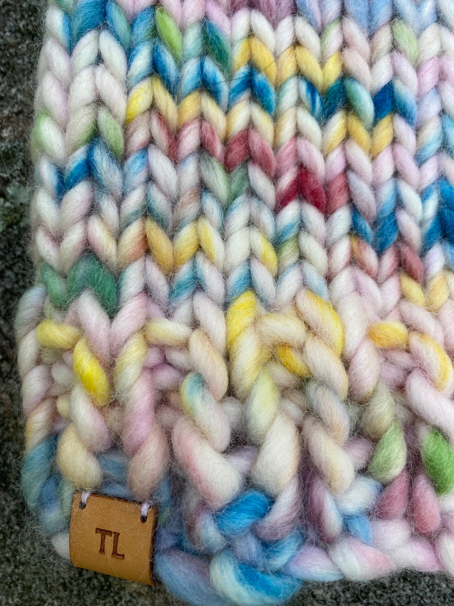 Adult Hand Knit Toque - Yarnicorn - 100% Peruvian Wool Hat with Faux Fur Pompom