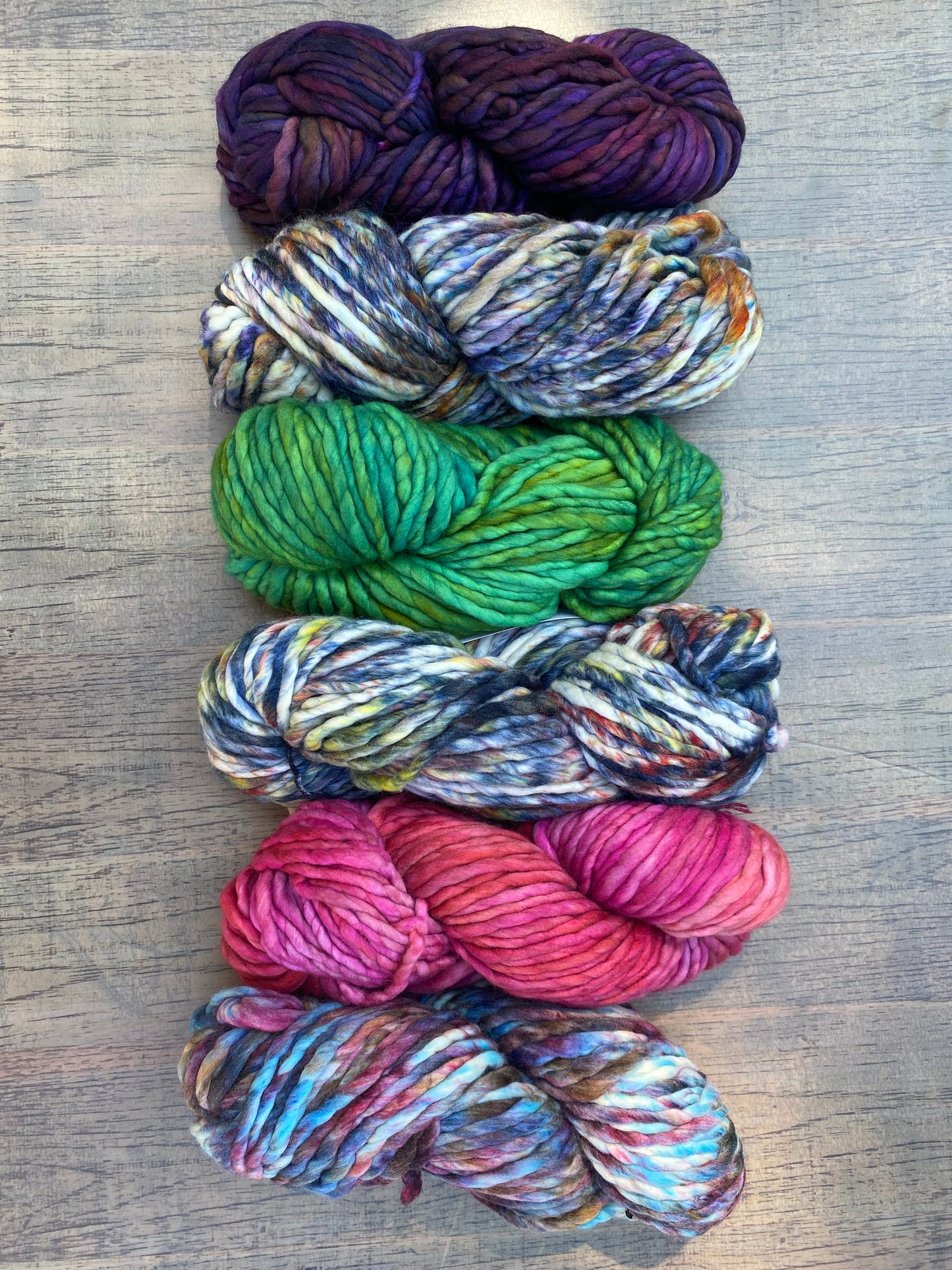 Malabrigo Rasta *Eclectica* CANDY CANE 100% Merino Wool | Hand Dyed | Single ply | Slightly felted | 150 gram skeins