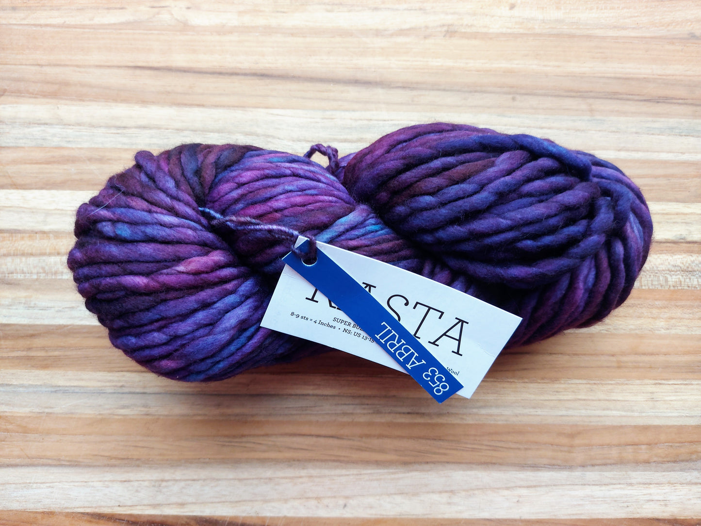 Malabrigo Rasta ABRIL 100% Merino Wool | Hand Dyed | Single ply | Slightly felted | 150 gram skeins