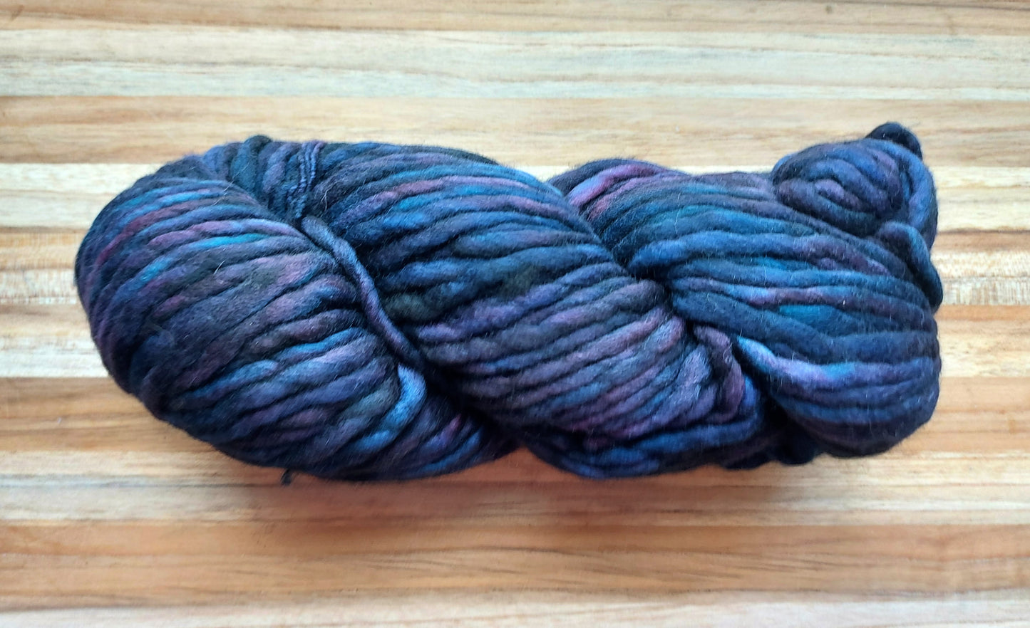Malabrigo Rasta WHALES ROAD 100% Merino Wool | Hand Dyed | Single ply | Slightly felted | 150 gram skeins
