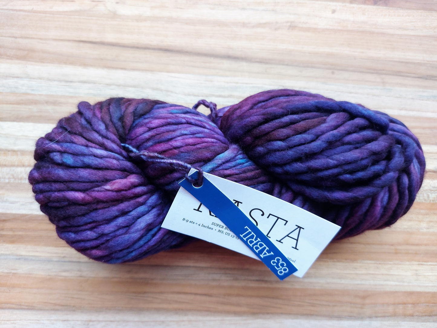 Malabrigo Rasta ABRIL 100% Merino Wool | Hand Dyed | Single ply | Slightly felted | 150 gram skeins