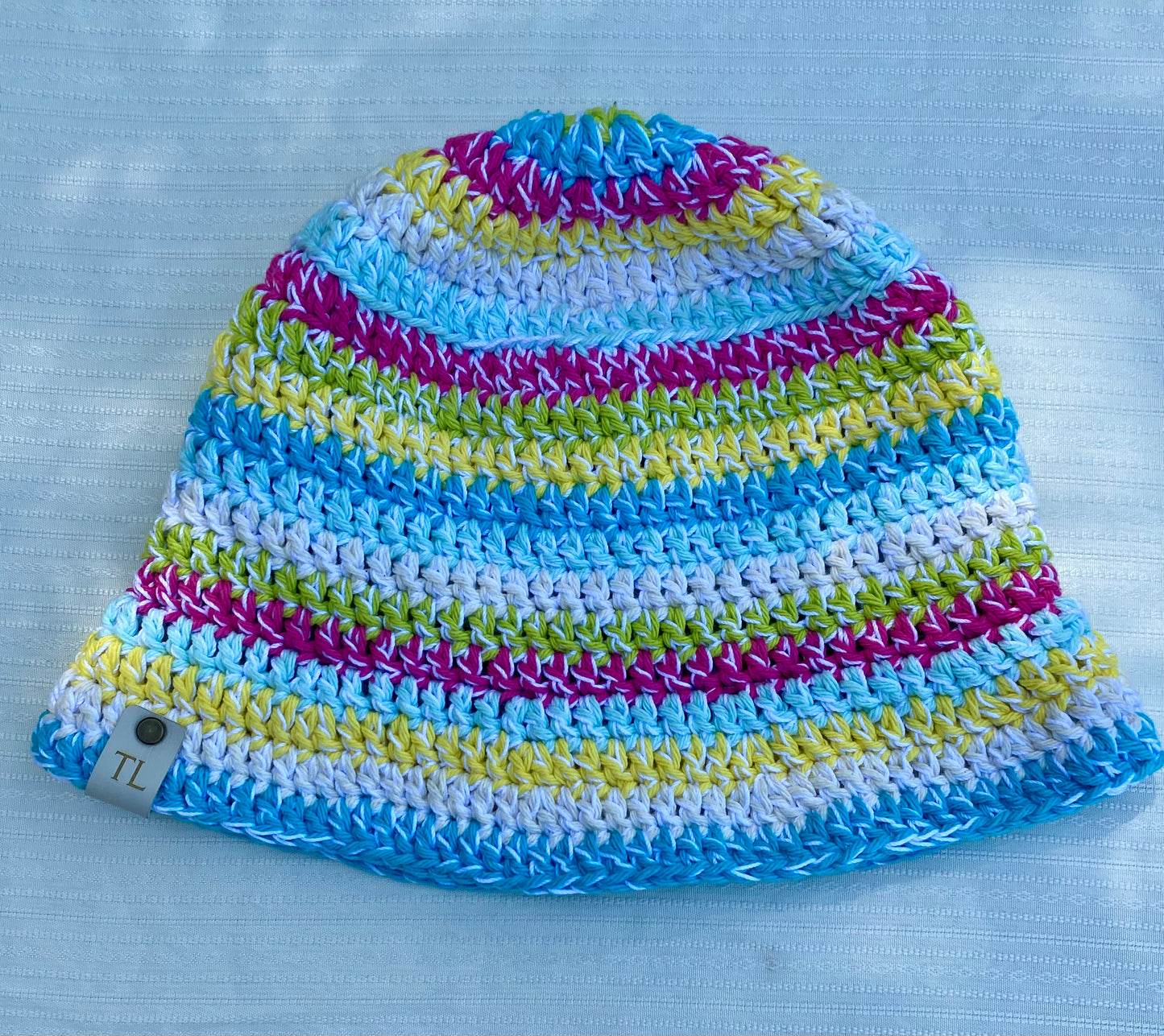 Adult Crochet Bucket Hat - Pastels