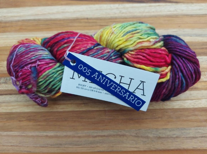 Malabrigo Mecha ANNIVERSARIO - 100% Superwash Merino Wool | Hand Dyed | Single ply | 100 gram skeins