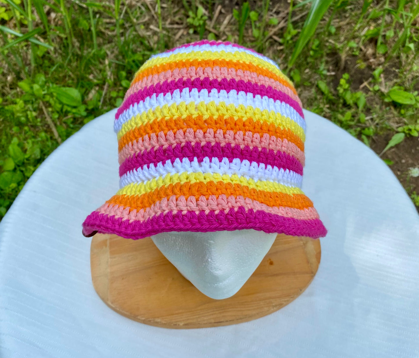 Adult Crochet Bucket Hat