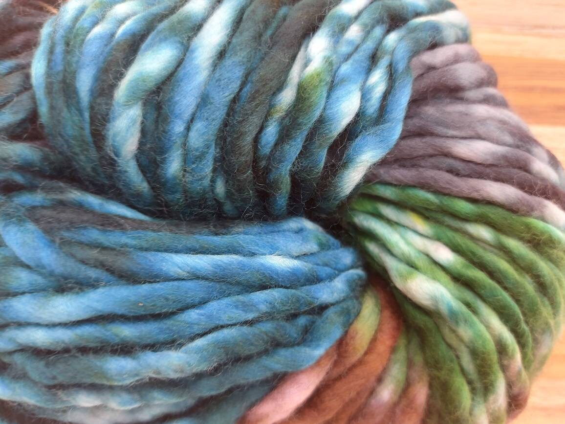 Malabrigo Rasta Pintada SNAKE 100% Merino Wool | Hand Dyed | Single ply | Slightly felted | 150 gram skeins