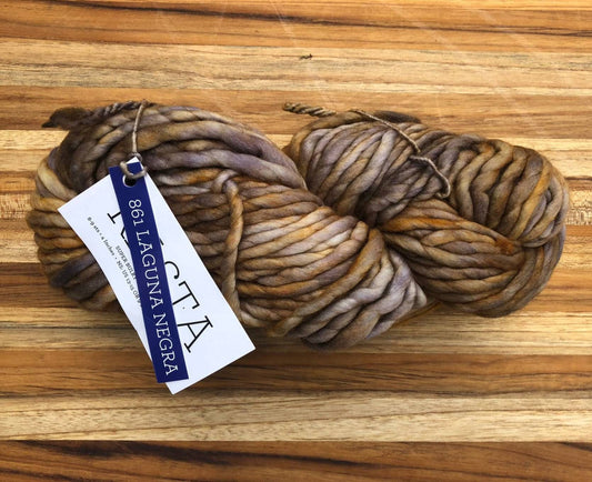 Malabrigo Rasta LAGUNA NEGRA 100% Merino Wool | Hand Dyed | Single ply | Slightly felted | 150 gram skeins