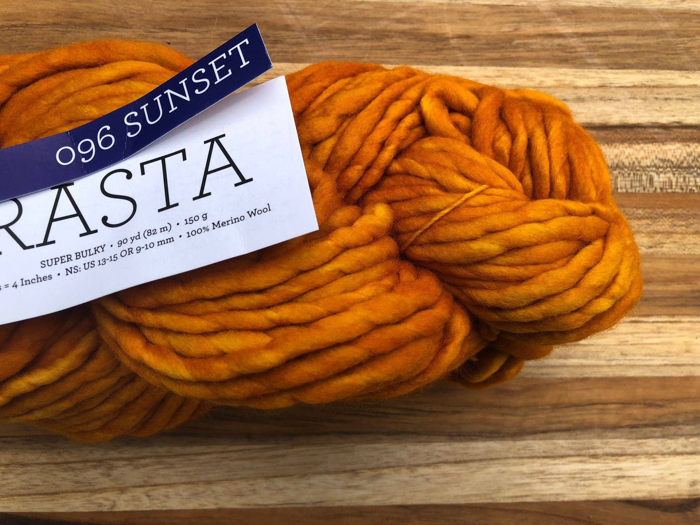 Malabrigo Rasta SUNSET 100% Merino Wool | Hand Dyed | Single ply | Slightly felted | 150 gram skeins
