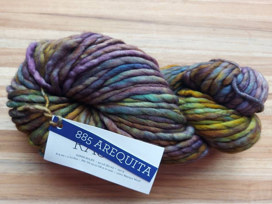 Malabrigo Rasta AREQUITA 100% Merino Wool | Hand Dyed | Single ply | Slightly felted | 150 gram skeins