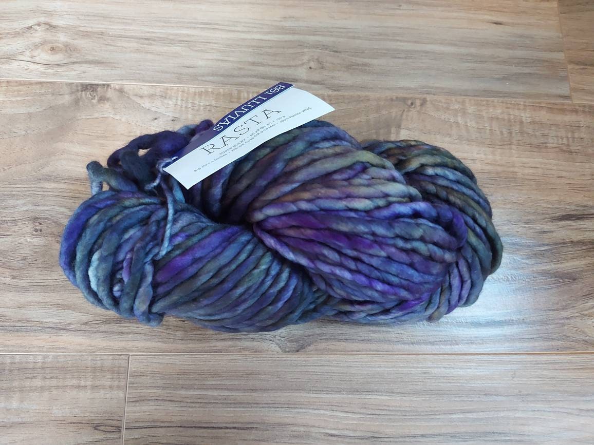 Malabrigo Rasta LLUVIAS 100% Merino Wool | Hand Dyed | Single ply | Slightly felted | 150 gram skeins