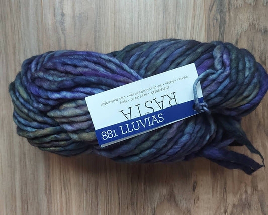 Malabrigo Rasta LLUVIAS 100% Merino Wool | Hand Dyed | Single ply | Slightly felted | 150 gram skeins
