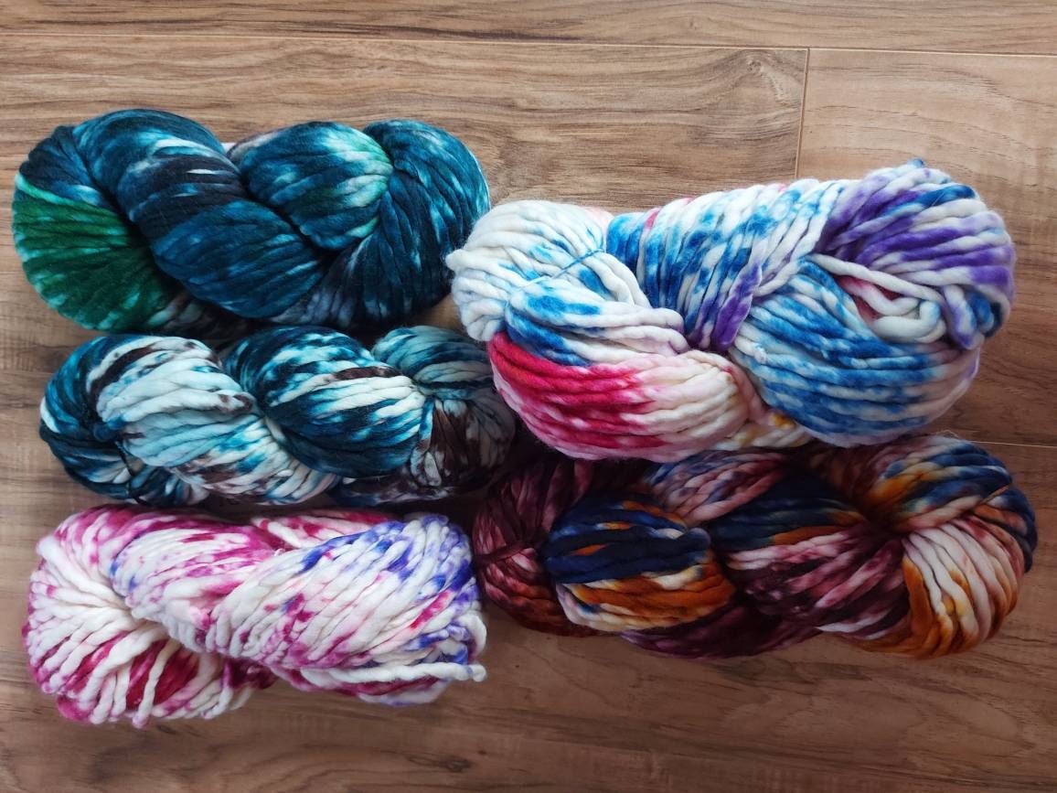 Malabrigo Rasta Pintada COSTA 100% Merino Wool | Hand Dyed | Single ply | Slightly felted | 150 gram skeins