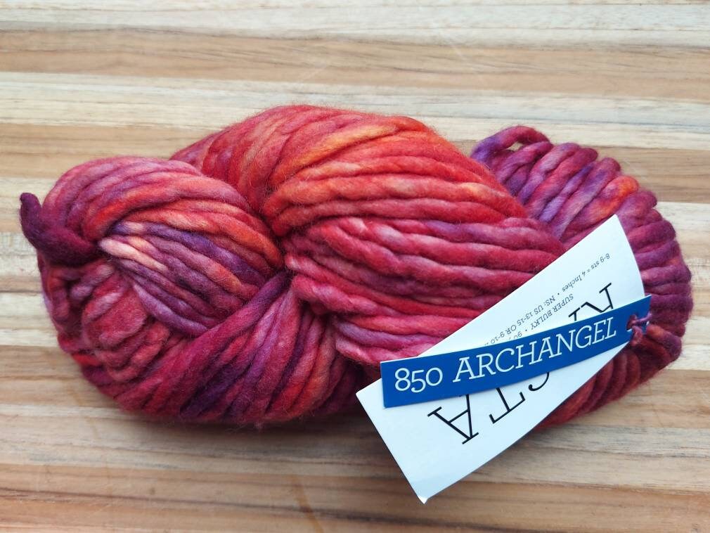 Malabrigo Rasta ARCHANGEL 100% Merino Wool | Hand Dyed | Single ply | Slightly felted | 150 gram skeins