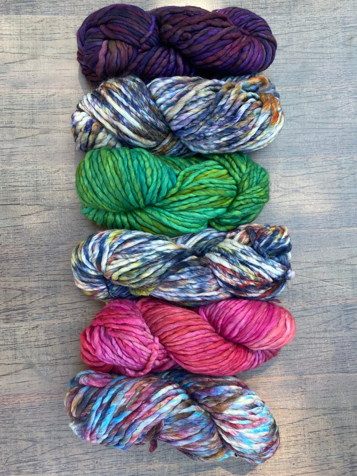 Malabrigo Rasta *Eclectica*   IMMORTAL - 100% Merino Wool | Hand Dyed | Single ply | Slightly felted | 150 gram skeins